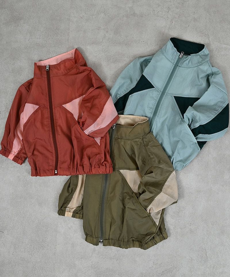ナイロンワイドジップJKT ｜ アウター・ジャケット ｜ 子供服の