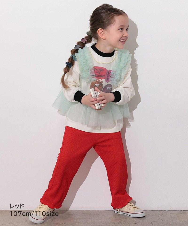 ジャガードスリットフレアパンツ ｜ ボトムス ｜ 子供服のセレクト