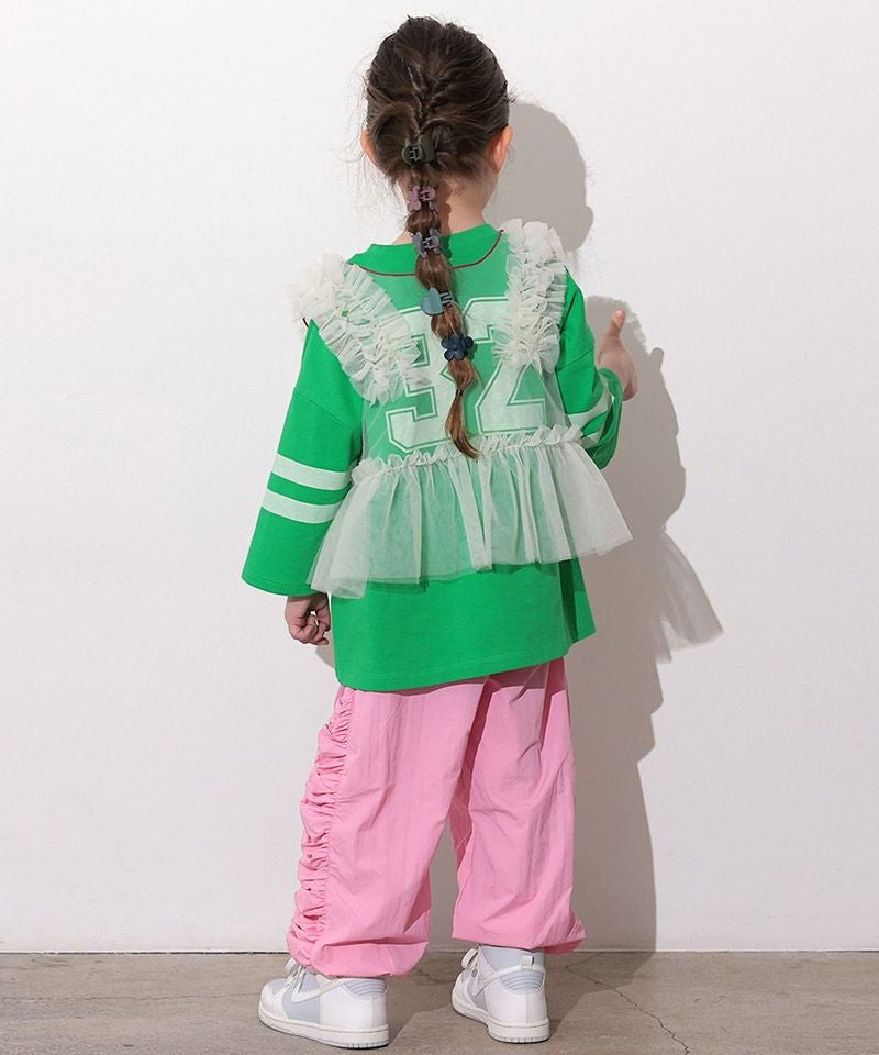 チュールフリルベスト ｜ トップス ｜ 子供服のセレクトショップ