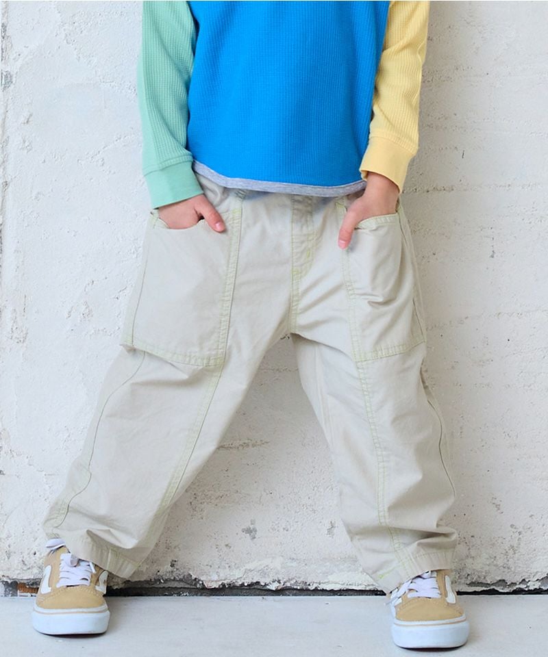N-7ページ ツイルパッチポケットパンツ ｜ ボトムス ｜ 子供服のセレクトショップ