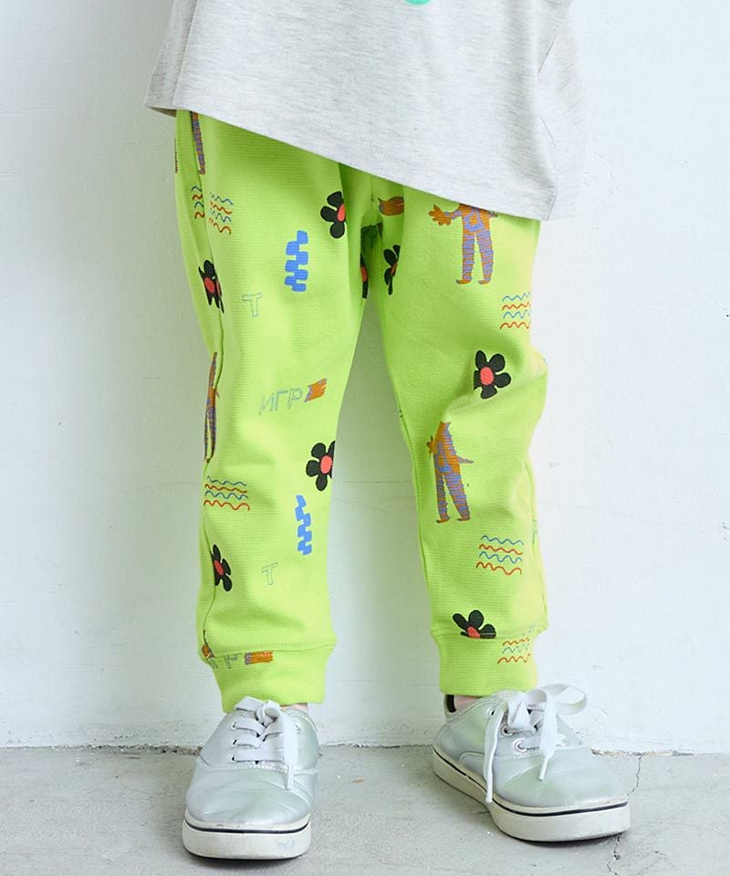 総柄サルエルロングパンツ ｜ ボトムス ｜ 子供服のセレクトショップ
