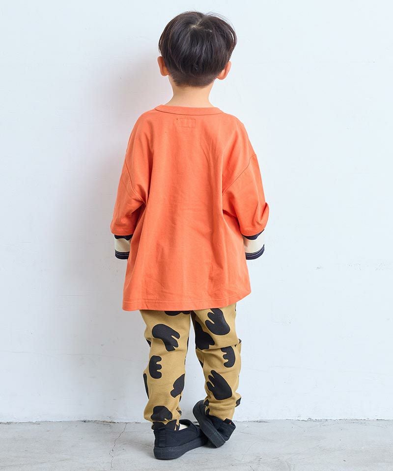 総柄サルエルロングパンツ ｜ ボトムス ｜ 子供服のセレクトショップ