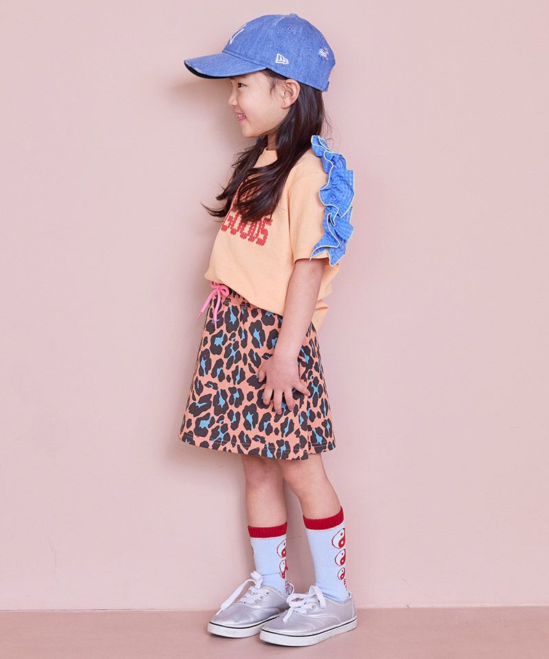 新品　PGG 総柄　ストレッチスカート　サイズ1 TIME SALE】総柄ストレッチミニスカート ｜ ボトムス ｜ 子供服の