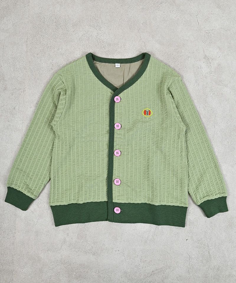 ニットサッカーカーディガン ｜ トップス ｜ 子供服のセレクトショップ