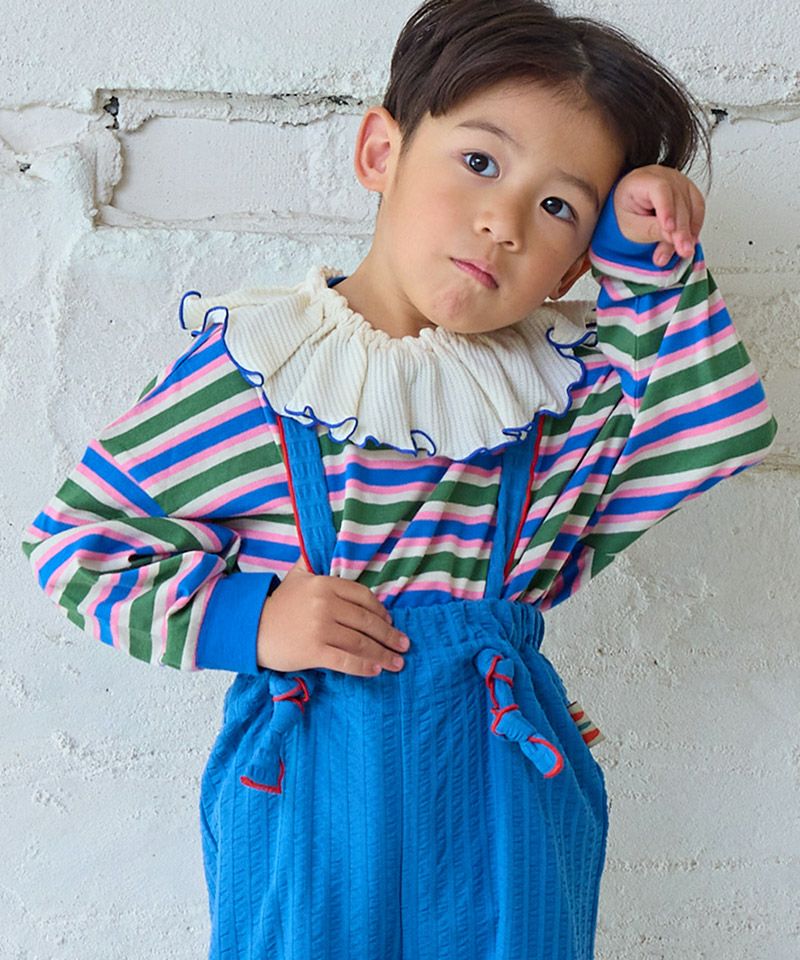 サキソメマルチボーダーロンT ｜ トップス ｜ 子供服のセレクト