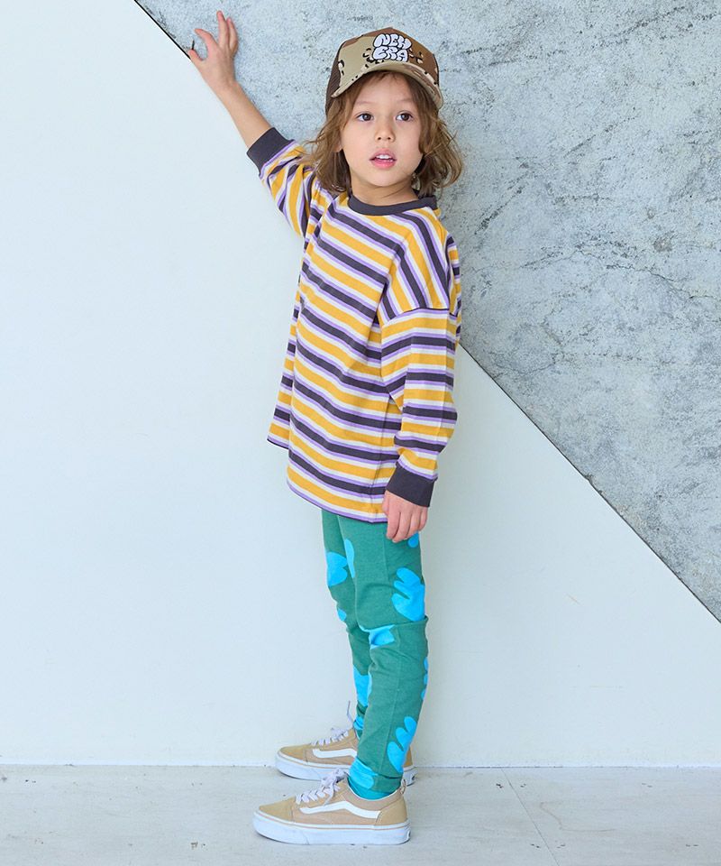 kySEESEE ロンT サキソメマルチボーダーロンT ｜ トップス ｜ 子供服のセレクト