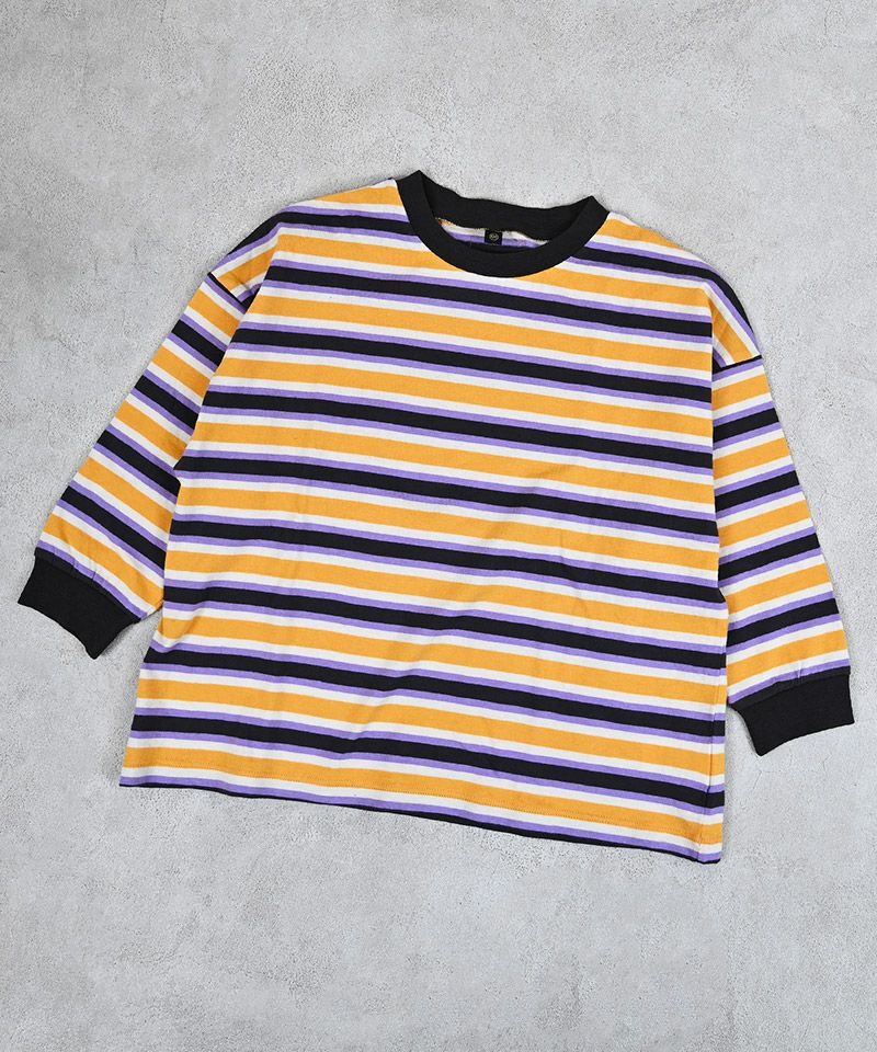 サキソメマルチボーダーロンT ｜ トップス ｜ 子供服のセレクト