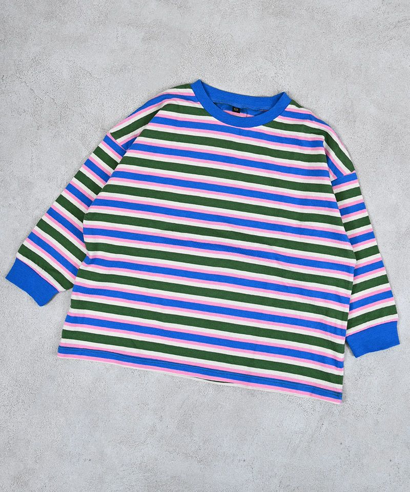 サキソメマルチボーダーロンT ｜ トップス ｜ 子供服のセレクト