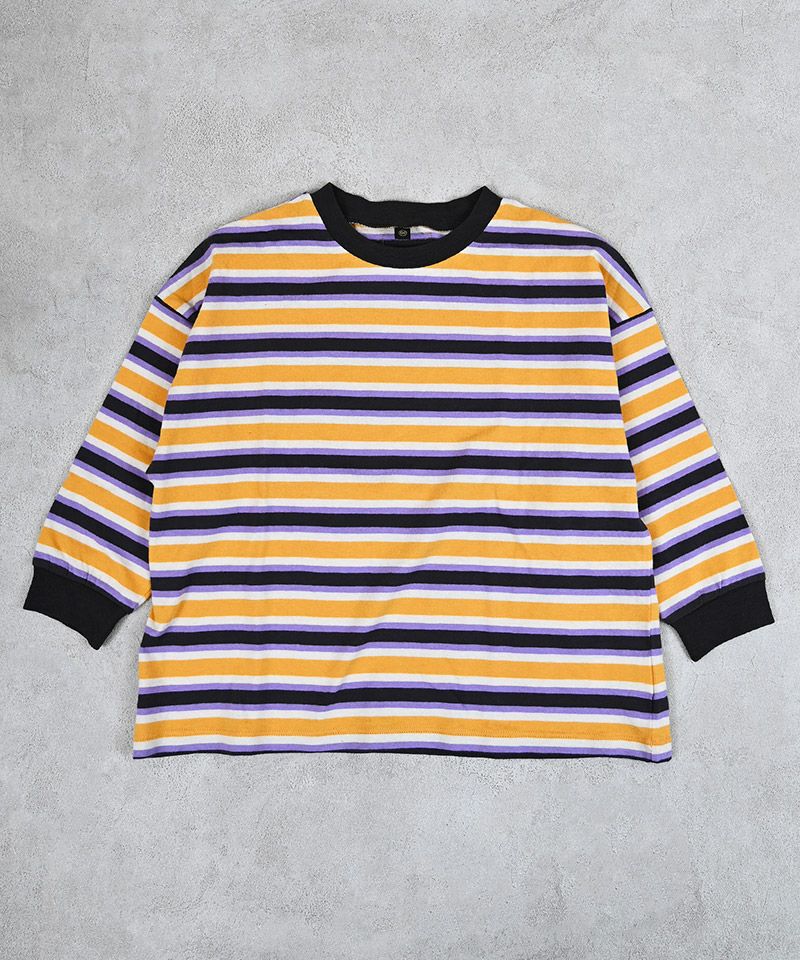 サキソメマルチボーダーロンT ｜ トップス ｜ 子供服のセレクト