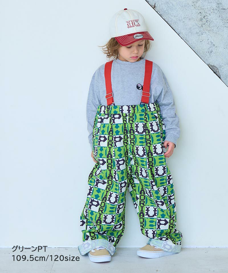 ツイルソウガラエヴォルブサロペット ｜ ボトムス ｜ 子供服のセレクト