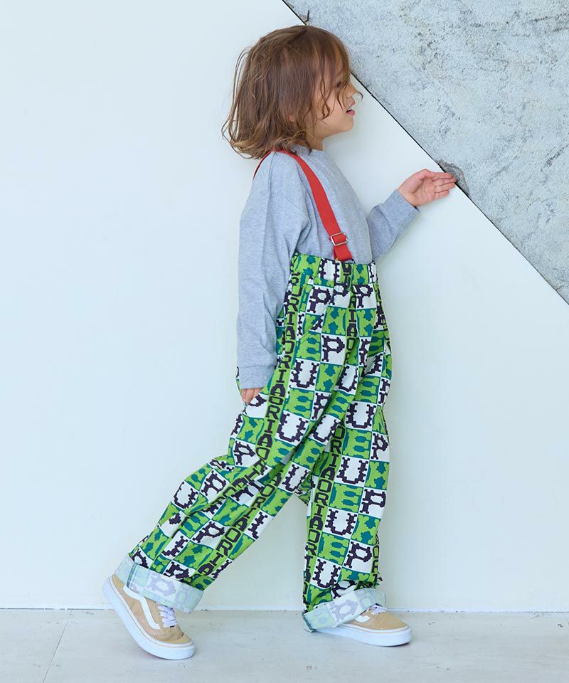 ツイルソウガラエヴォルブサロペット ｜ ボトムス ｜ 子供服のセレクト