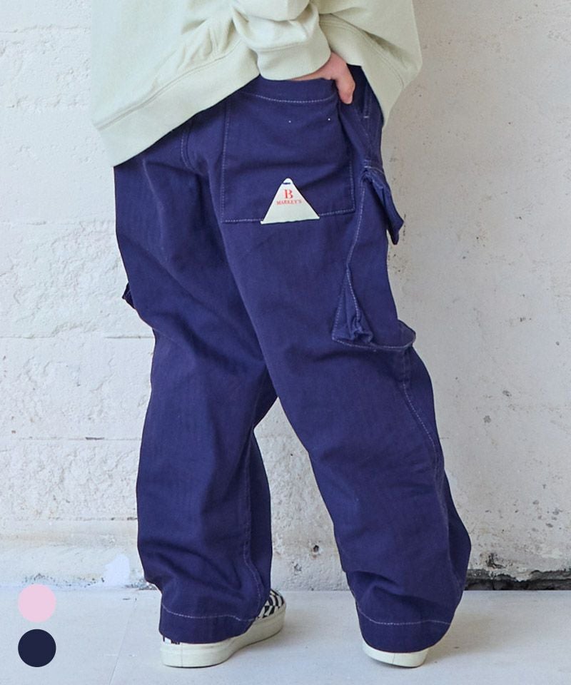 ヘリンボンツイルミリタリーパンツ ｜ ボトムス ｜ 子供服のセレクト