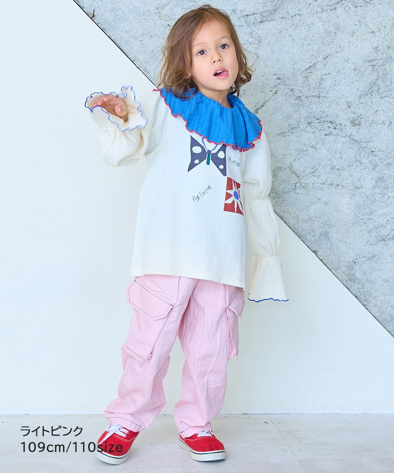 ヘリンボンツイルミリタリーパンツ ｜ ボトムス ｜ 子供服のセレクト