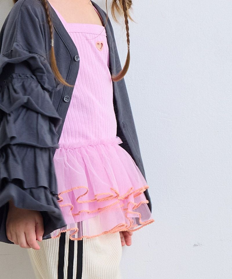 チュールフリルチュニック ｜ トップス ｜ 子供服のセレクトショップ