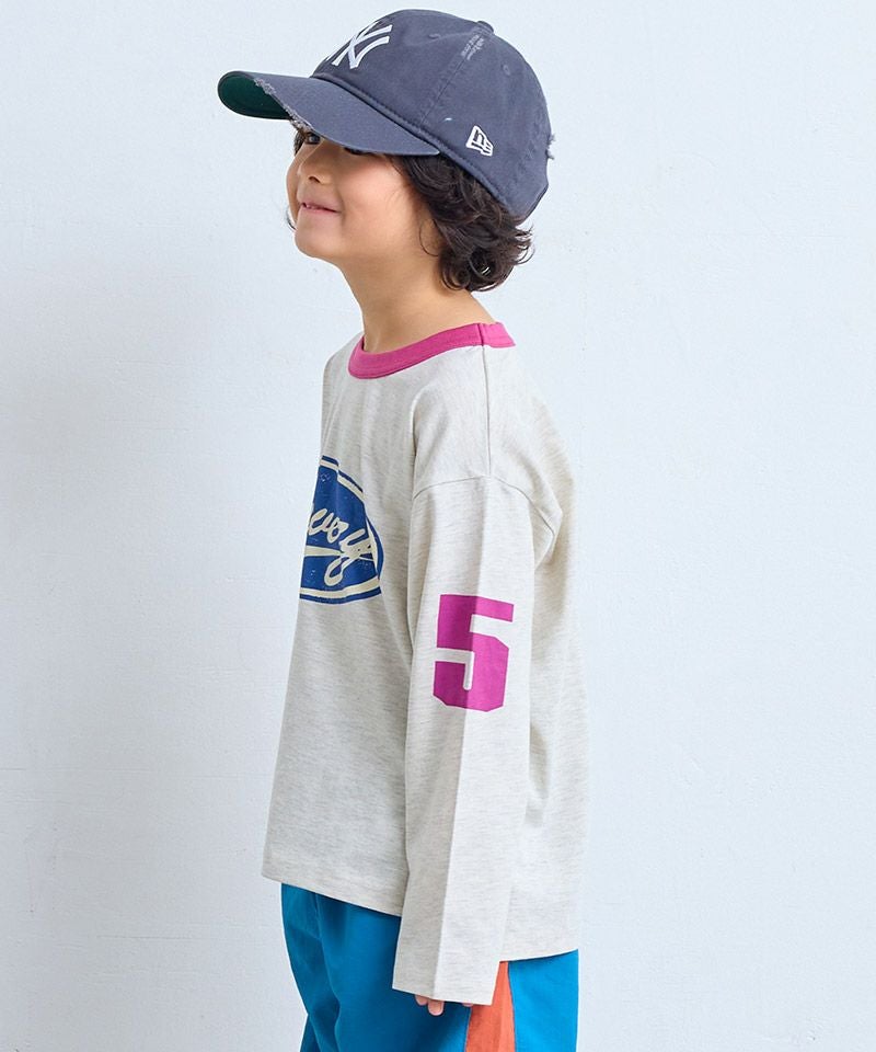 COTTON from U.S.A】ラインロンT ｜ トップス ｜ 子供服のセレクト