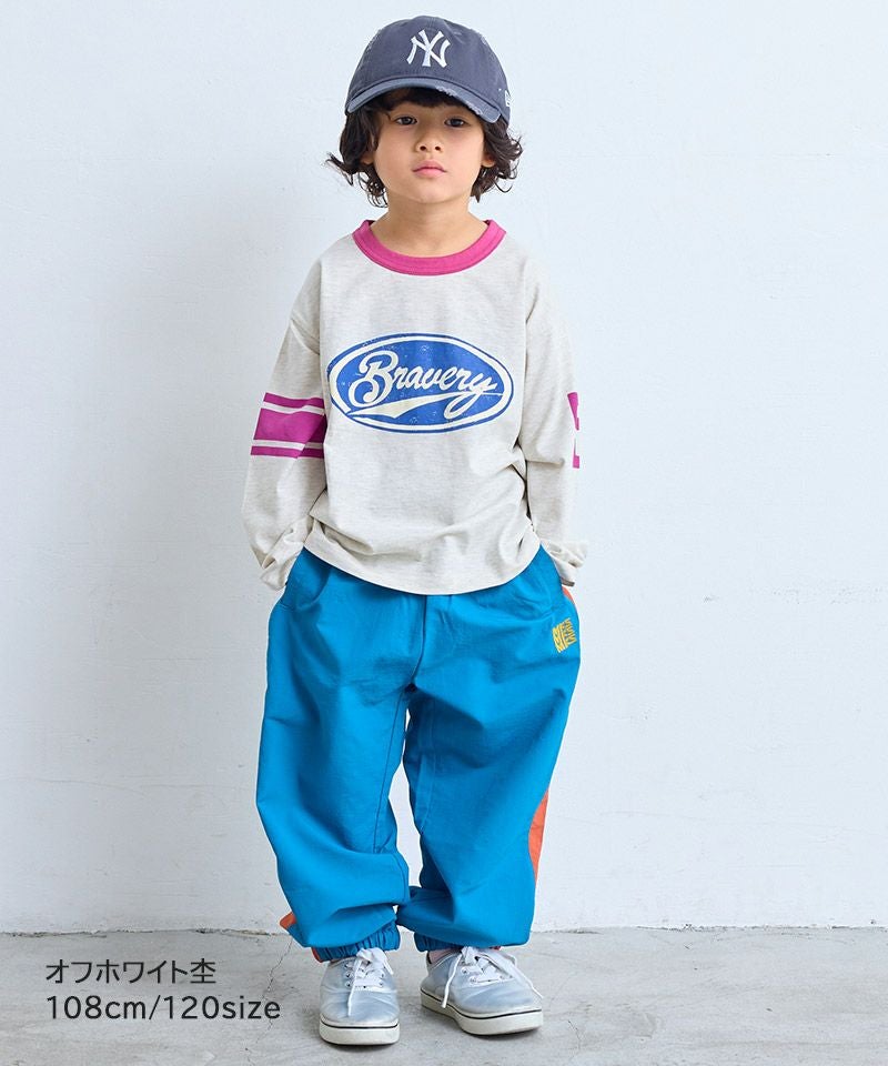 COTTON from U.S.A】ラインロンT ｜ トップス ｜ 子供服のセレクト