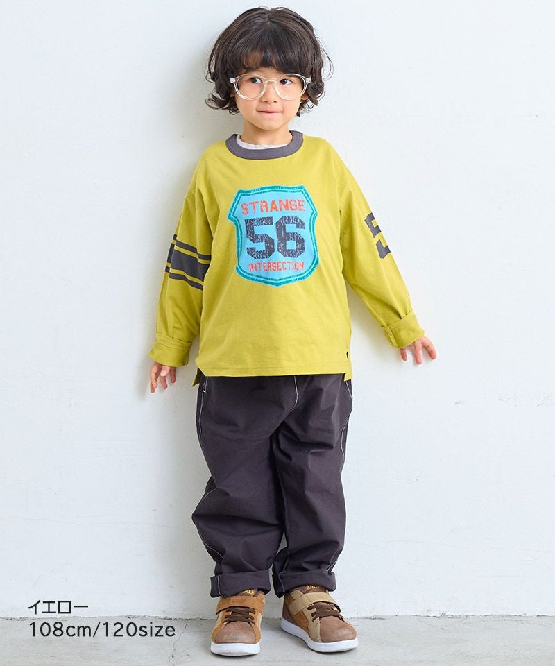COTTON from U.S.A】ラインロンT ｜ トップス ｜ 子供服のセレクト