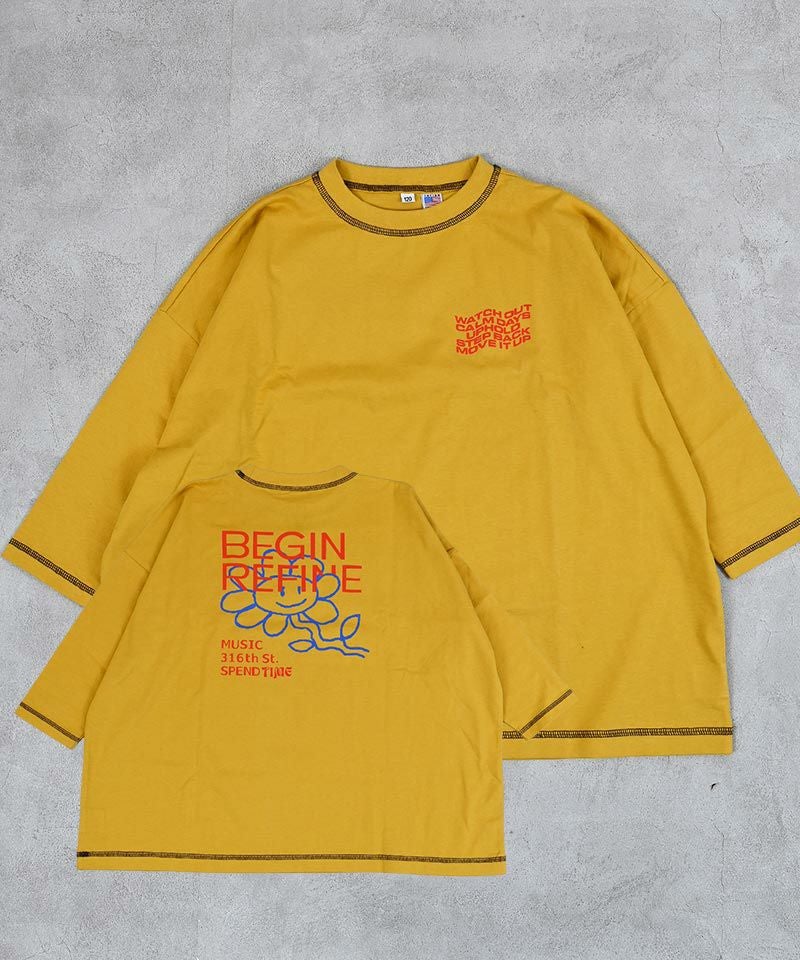 COTTON from U.S.A】前後プリントビックロンT ｜ トップス ｜ 子供服の