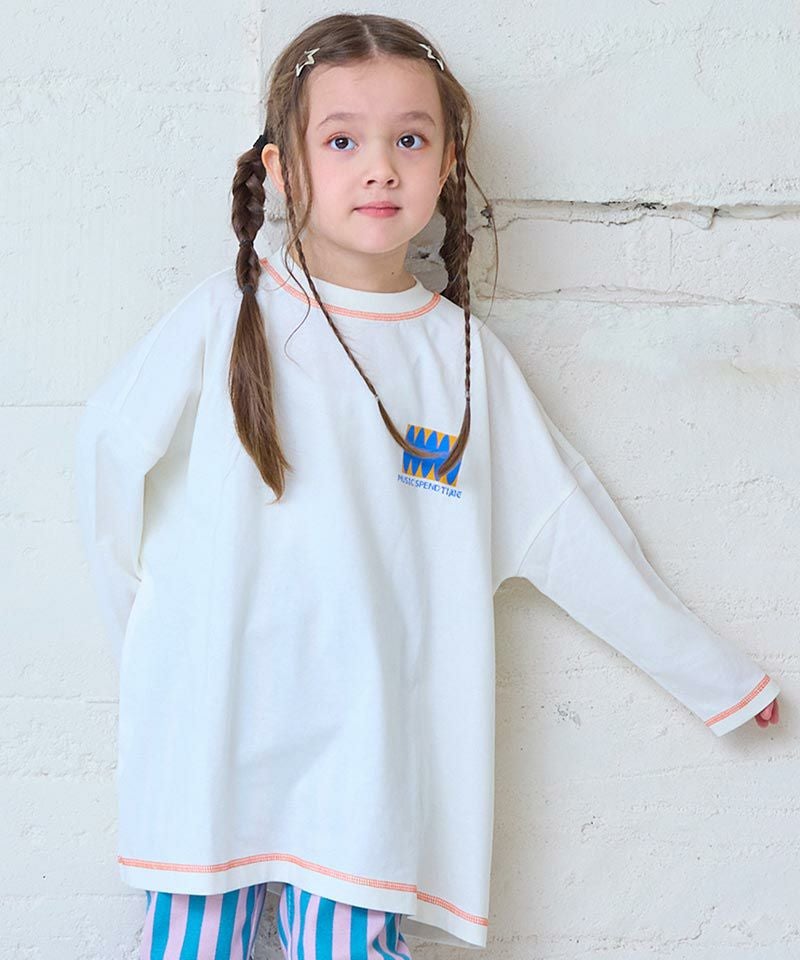 COTTON from U.S.A】前後プリントビックロンT ｜ トップス ｜ 子供服の