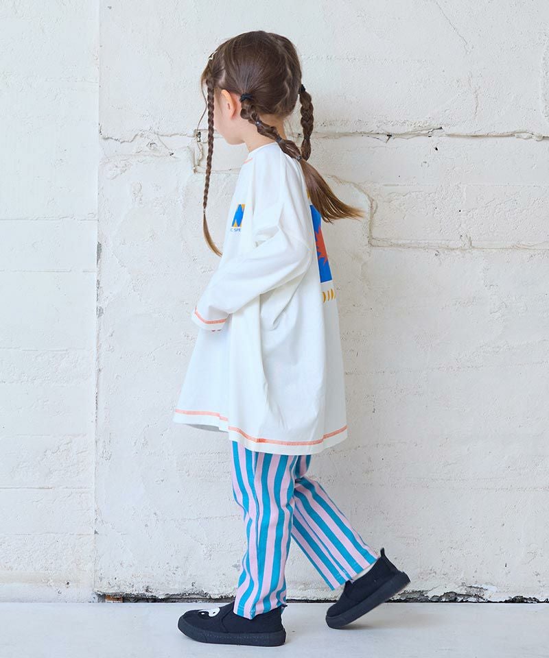 COTTON from U.S.A】前後プリントビックロンT ｜ トップス ｜ 子供服の