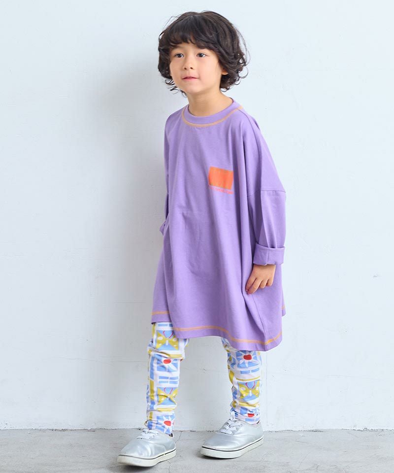 COTTON from U.S.A】前後プリントビックロンT ｜ トップス ｜ 子供服の