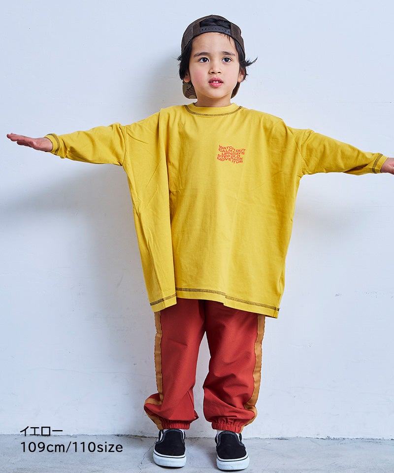 COTTON from U.S.A】前後プリントビックロンT ｜ トップス ｜ 子供服の