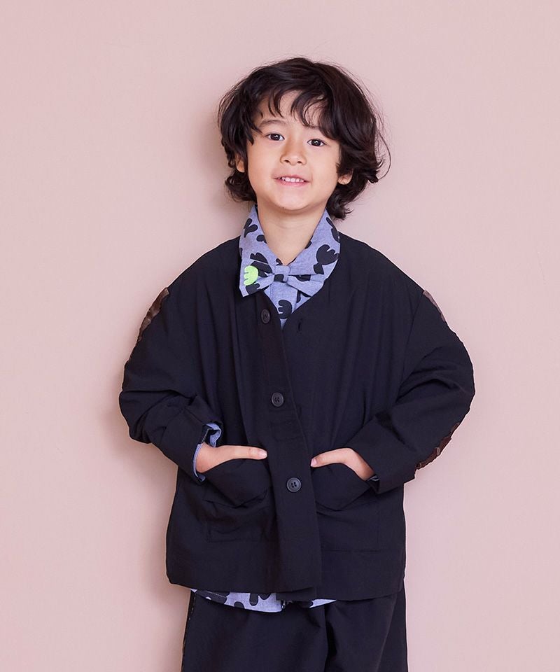 袖ラインノーカラージャケット ｜ アウター・ジャケット ｜ 子供服の