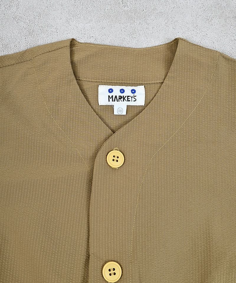 袖ラインノーカラージャケット ｜ アウター・ジャケット ｜ 子供服の