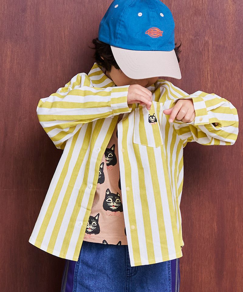 総柄ラグランシャツ ｜ トップス ｜ 子供服のセレクトショップ