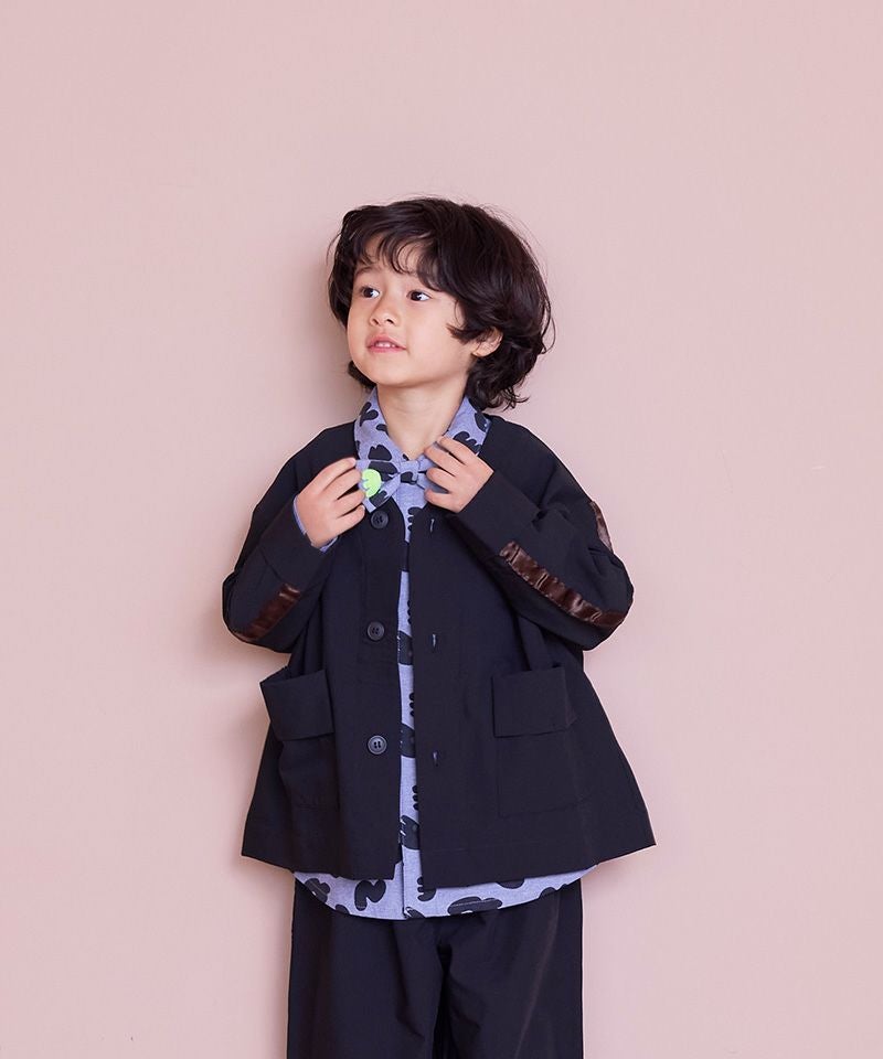 総柄ラグランシャツ ｜ トップス ｜ 子供服のセレクトショップ