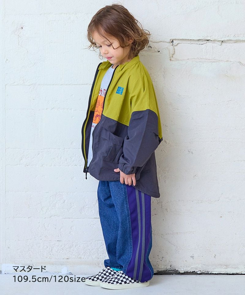 ナイロンビッグポケットバイカラージャケット ｜ アウター・ジャケット