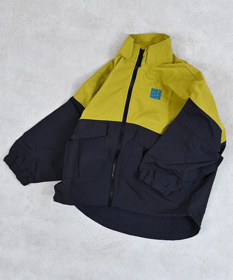 ナイロンビッグポケットバイカラージャケット ｜ アウター・ジャケット