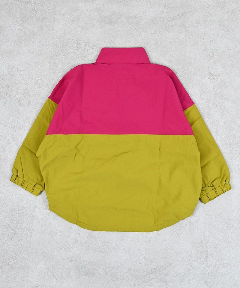 ナイロンビッグポケットバイカラージャケット ｜ アウター・ジャケット