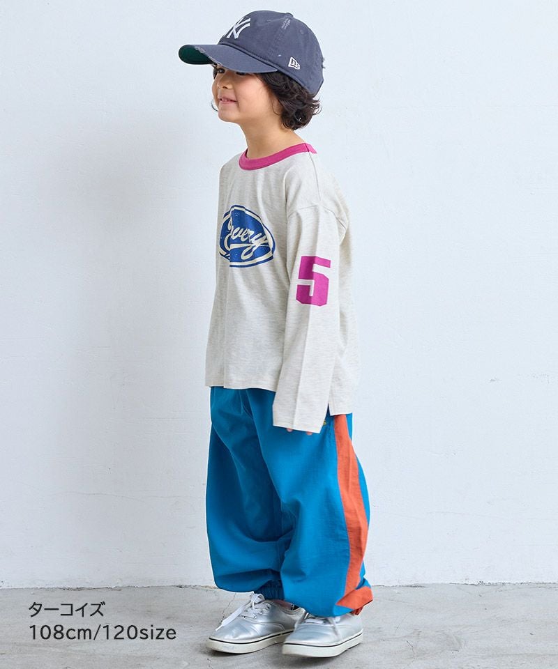 ナイロン切り替えラインパンツ ｜ ボトムス ｜ 子供服のセレクト