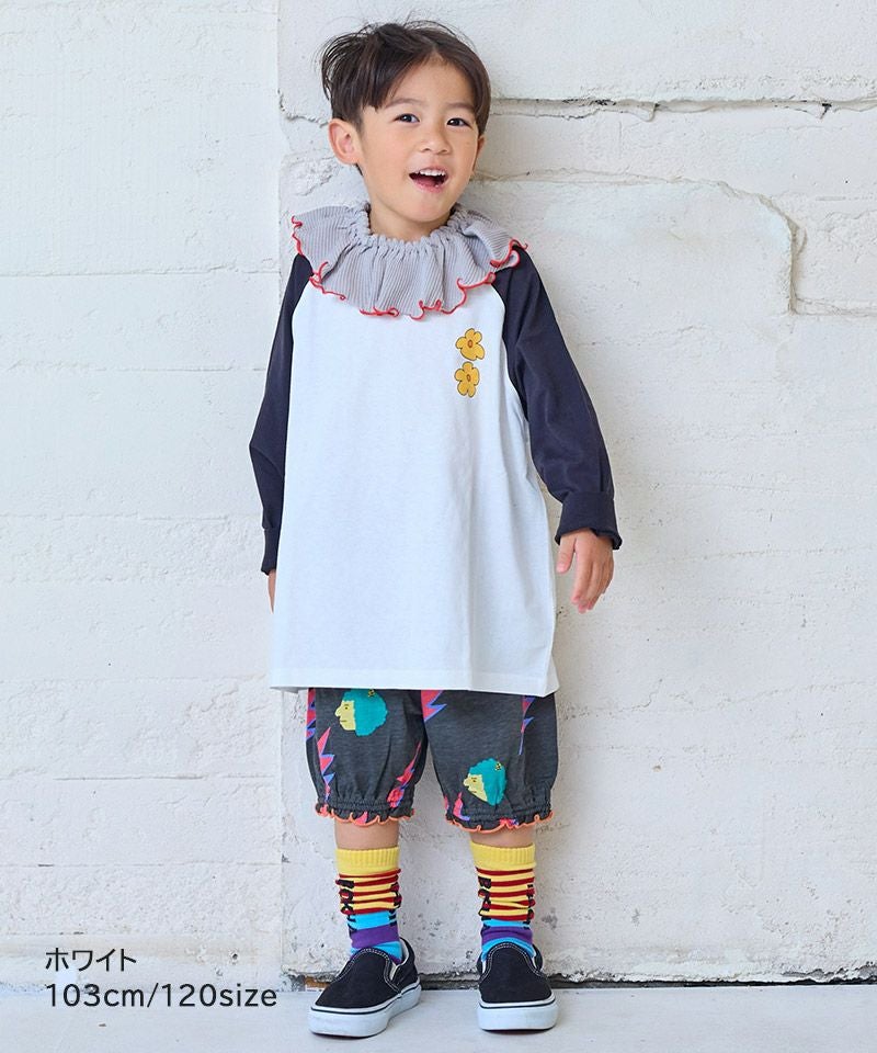 前後プリントラグランロンT ｜ トップス ｜ 子供服のセレクトショップ