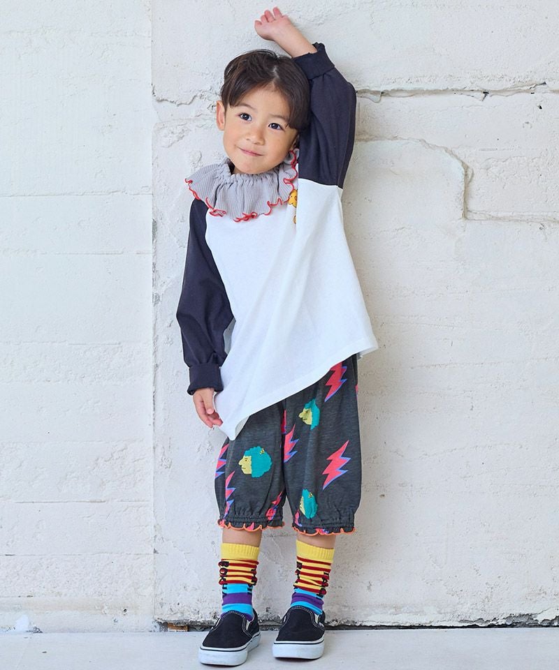前後プリントラグランロンT ｜ トップス ｜ 子供服のセレクトショップ
