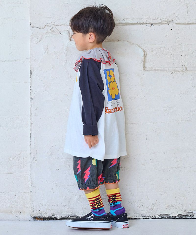 前後プリントラグランロンT ｜ トップス ｜ 子供服のセレクトショップ