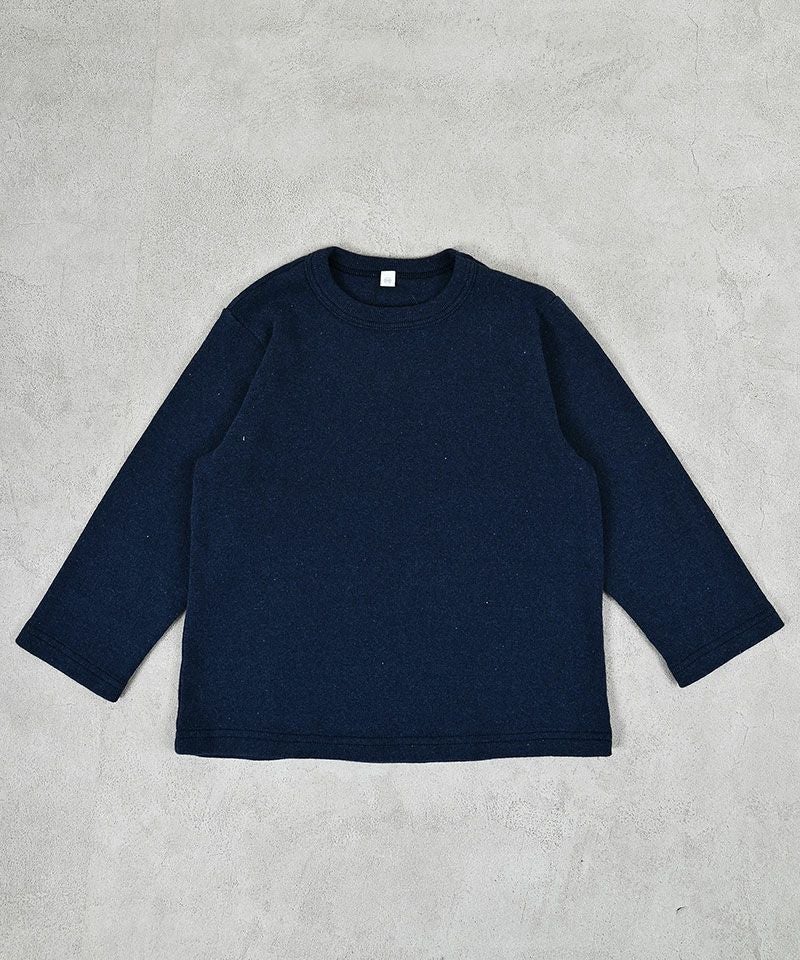 SDGs】【日本製】インディゴフライスロンT ｜ トップス ｜ 子供服の