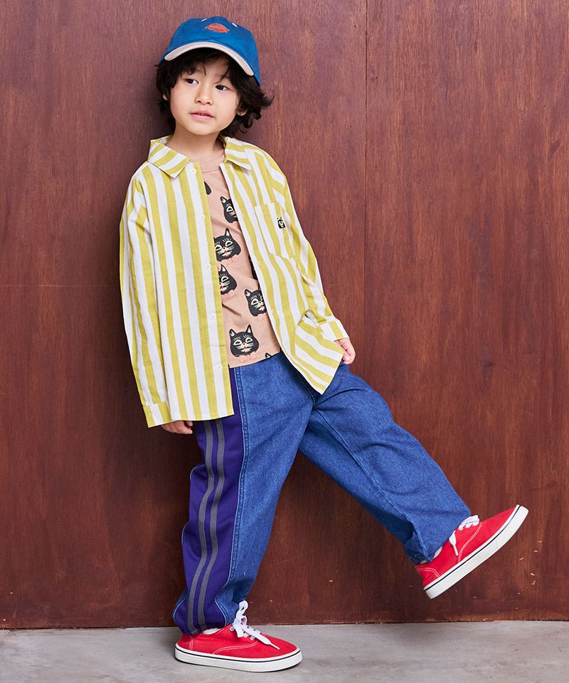 トラックパンツリメイクデニムパンツ ｜ ボトムス ｜ 子供服のセレクト