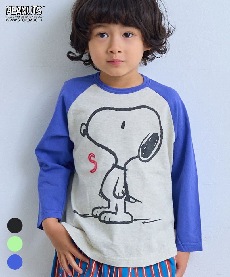 ブートレガーズ スヌーピー ラグランT ピーナッツ L 別注】スヌーピーラグランロンT ｜ トップス ｜ 子供服のセレクト
