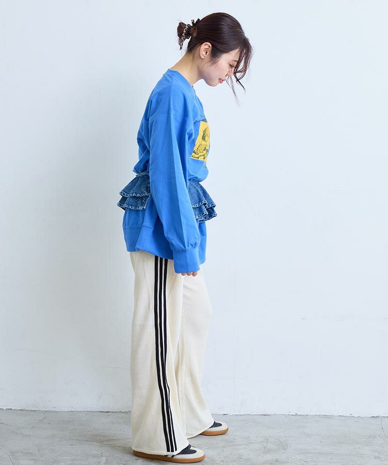 TIME SALE】長袖リブロンT / 大人サイズ ｜ トップス ｜ 子供服の