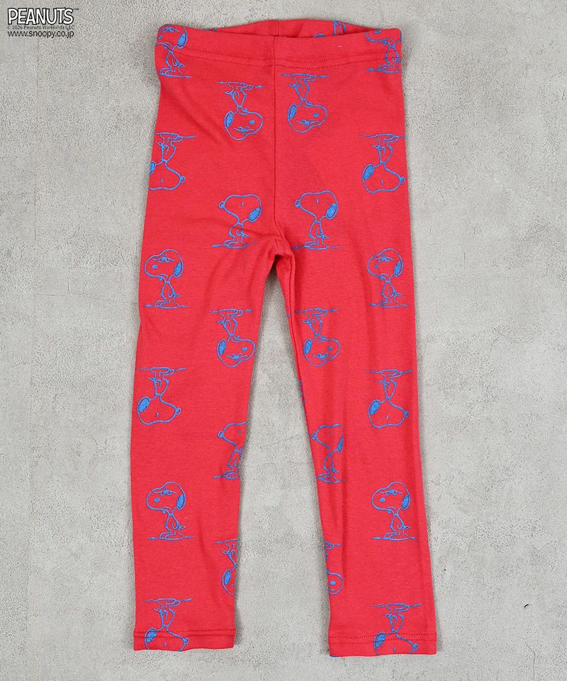 TIME SALE】【別注】スヌーピー総柄レギンス ｜ ボトムス ｜ 子供服の