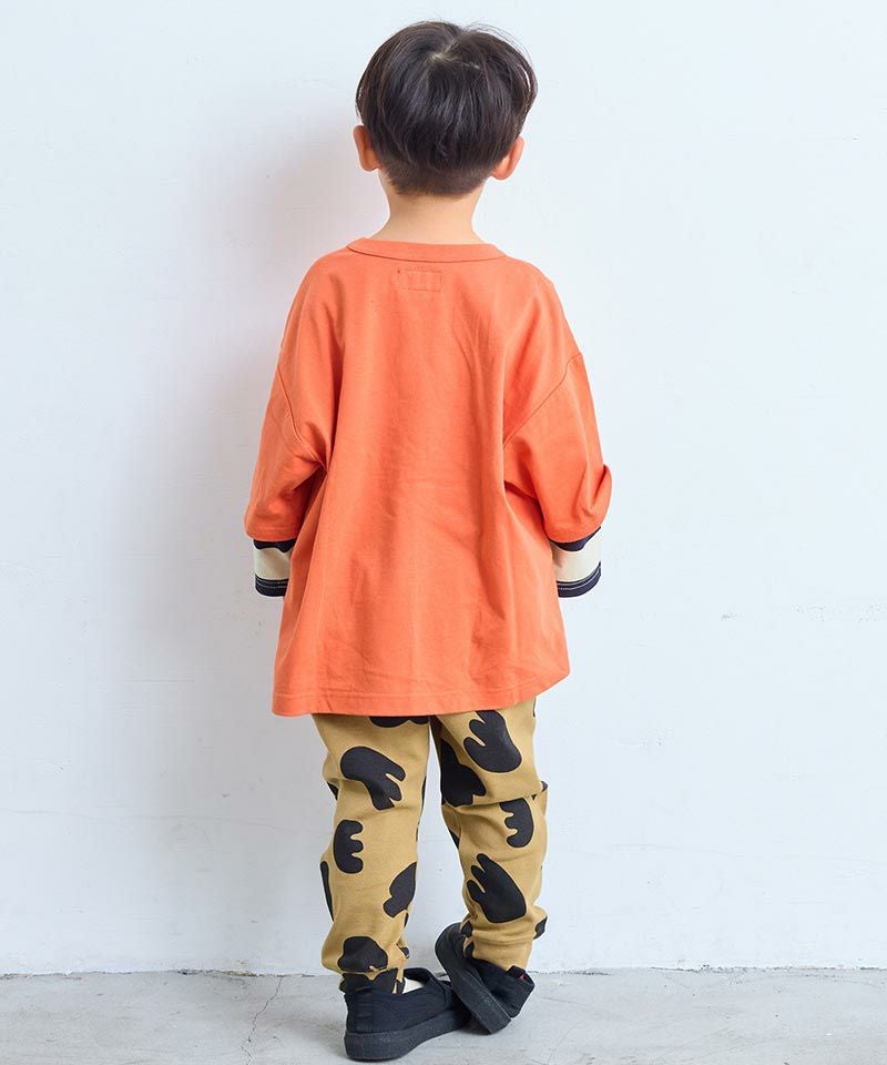 TIME SALE】レイヤードスリーブロンT ｜ トップス ｜ 子供服のセレクト