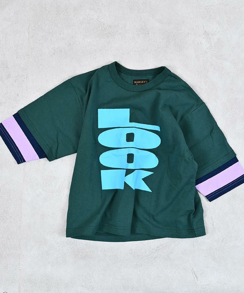 TIME SALE】レイヤードスリーブロンT ｜ トップス ｜ 子供服のセレクト
