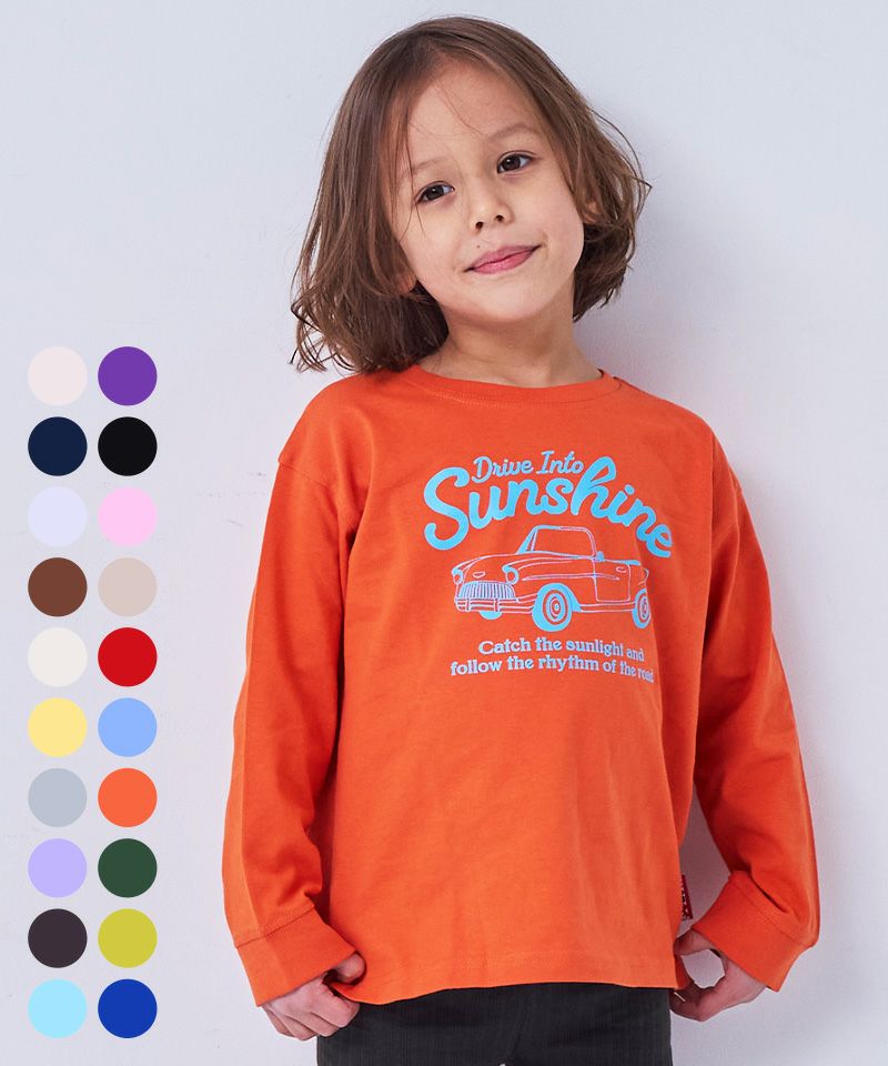 カラバリプリントロンT / 一部店舗限定 ｜ トップス ｜ 子供服の