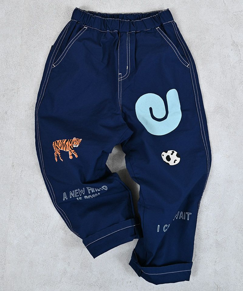 ツイルプリントパンツ ｜ ボトムス ｜ 子供服のセレクトショップ