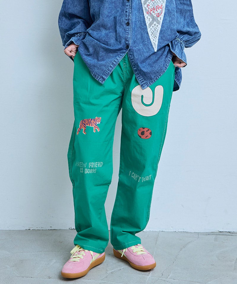 ツイルプリントパンツ / 大人サイズ ｜ ボトムス ｜ 子供服のセレクト