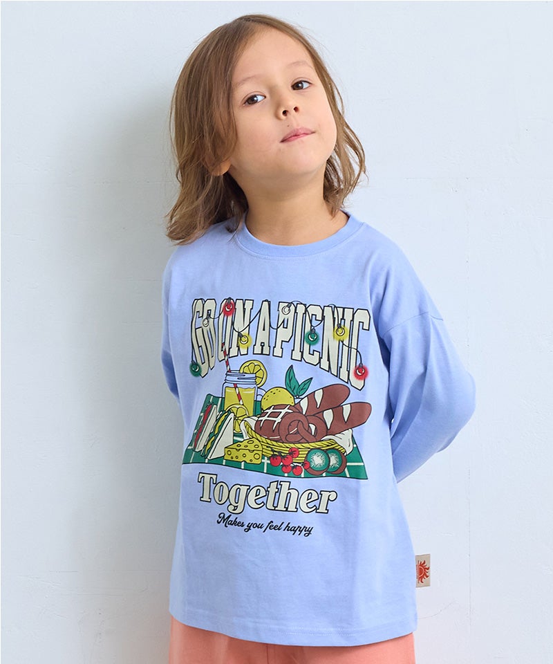 TIME SALE】【防汚加工】プリントロンT ｜ トップス ｜ 子供服の