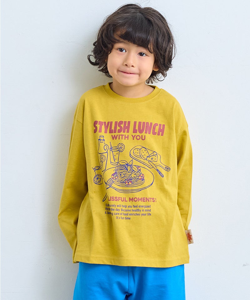 TIME SALE】【防汚加工】プリントロンT ｜ トップス ｜ 子供服の