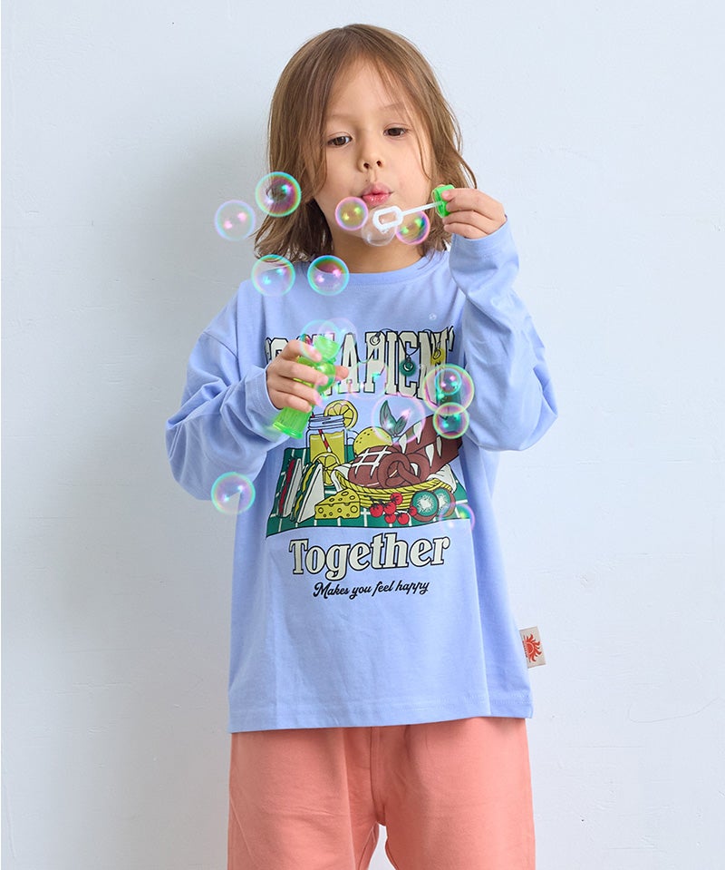 防汚加工】プリントロンT | トップス | 子供服のセレクトショップ 防汚加工】プリントロンT | トップス | 子供服のセレクトショップ